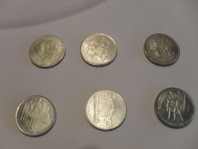 Εικόνα 1 από 4 - Εξι Κέρματα Πεντακοσίων Δραχμών -  Κέντρο Αθήνας >  Κολωνός
