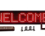 Προγραμματιζομενη πινακιδα φωτεινή επιγραφή LED - Ξηροκρήνη