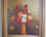 Πίνακας Τριαντάφυλλα - Μελίσσια