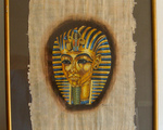 Αιγυπτιακή ζωγραφική σε πάπυρο - Κολωνάκι