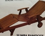Ξαπλώστρα Sumba Keruing - Ζωγράφου