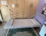 Κρεβάτι Minnen Ikea, Στρώμα Plutten - Περιστέρι