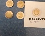 Νομίσματα Geek/Belgian rare coins - Μελίσσια