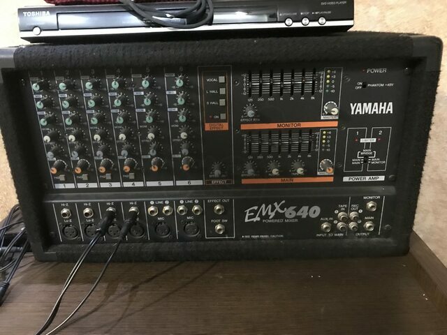 Εικόνα 1 από 11 - Κονσόλα Yamaha ΕΜΧ 640 Mixer - Στερεά Ελλάδα >  Ν. Φθιώτιδας