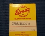 Λυχνία Eimac 4cx250Β - Πλατεία Αμερικής