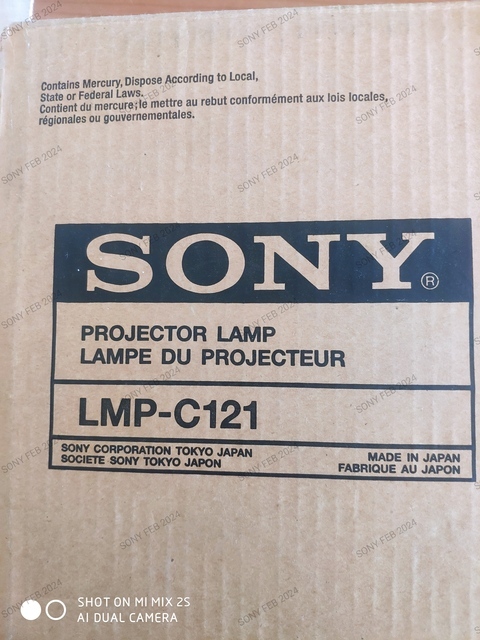 Εικόνα 1 από 8 - Λάμπα Προβολικού SONY LMP- C121 - Θεσσαλία >  Ν. Τρικάλων