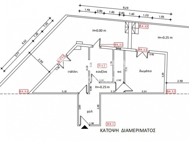 Home for sale Thessaloniki (Faliro) Apartment 49 sq.m.