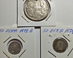 Ελλάδα 3 Ασημένια Νομίσματα - Νομός Μαγνησίας