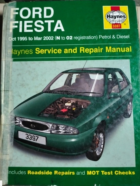 Εικόνα 1 από 1 - Βιβλίο Επισκευής Ford Fiesta -  Υπόλοιπο Πειραιά >  Κερατσίνι