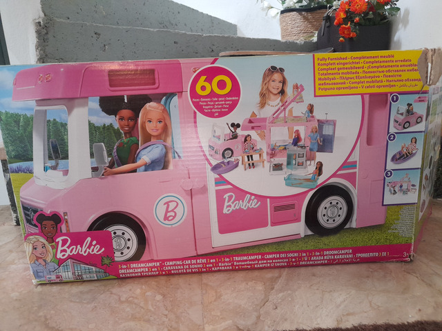 Εικόνα 1 από 1 - Τροχόσπιτο Barbie -  Υπόλοιπο Πειραιά >  Κερατσίνι