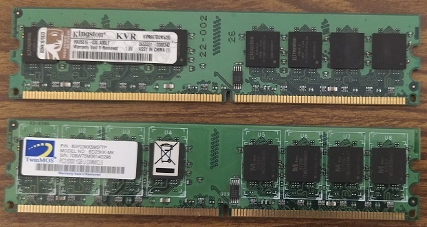 Εικόνα 1 από 2 - DDR2 2GB Μνήμη -  Υπόλοιπο Πειραιά >  Νίκαια