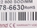 Εικόνα 2 από 2 - SODIMM DDR2 2GB Μνήμη -  Υπόλοιπο Πειραιά >  Νίκαια