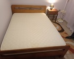 Κρεβάτι διπλό ξύλινο - Κορυδαλλός