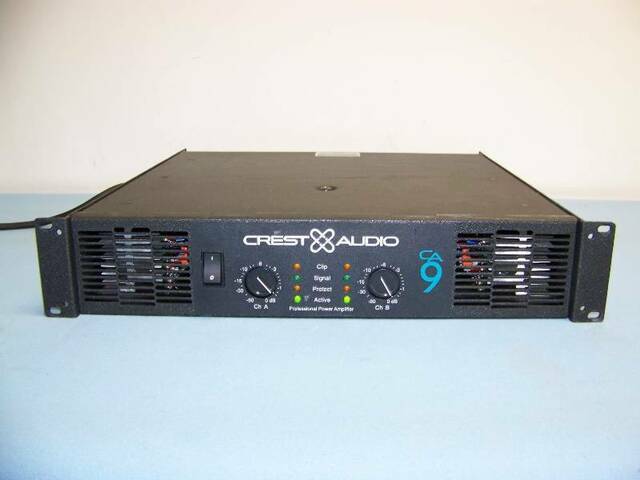 Εικόνα 1 από 1 - Crest Audio CA9 Power Amplifier -  Κεντρικά & Δυτικά Προάστια >  Περιστέρι