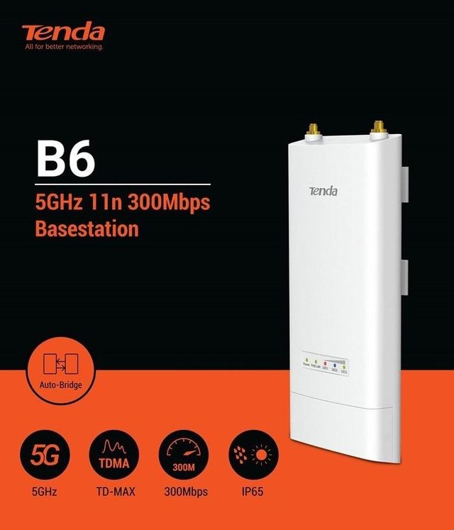 Εικόνα 1 από 4 - Tenda Β6 5g Occess Point -  Πειραιάς >  Κέντρο