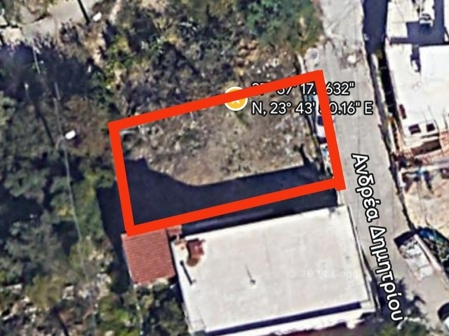 Land for sale Athens (Kynosargous) Land parcel 135 sq.m.