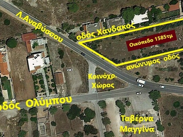 Land for rent Kalivia Thorikou (Lagonisi (Beach)) Plot 1.580 sq.m.