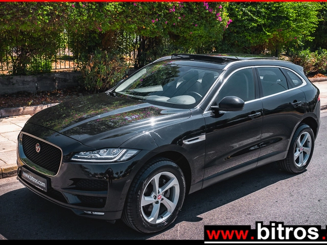 JAGUAR F_PACE ΠΡΟΣΦΟΡΑ DIESEL PANORAMA+XENON+NAVI-ΔΕΡΜΑ 6SPEED