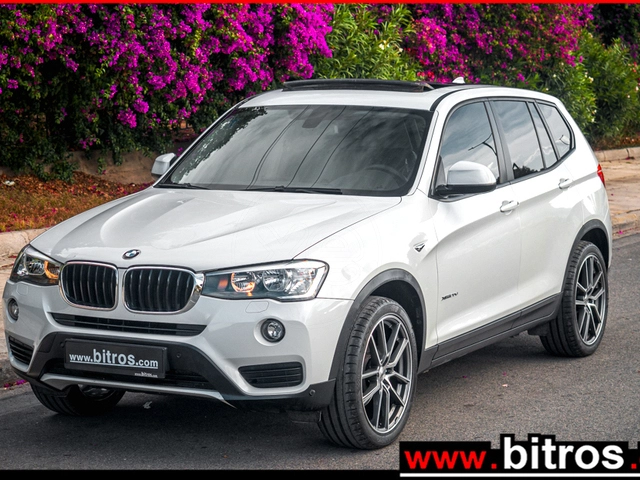 BMW X3 PANORAMA-ΔΕΡΜΑ-NAVI X-DRIVE 20D AUTO 190HP