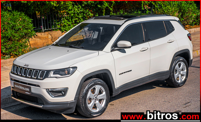 Φωτογραφία για μεταχειρισμένο JEEP COMPASS LIMITED 2.0 AYTOMATO 4x4 ΔΕΡΜΑ ΟΡΟΦΗ 170HP του 2018 στα 24.500 €