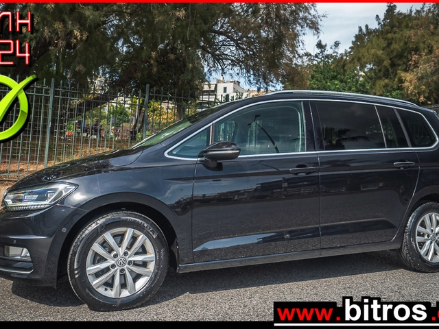 VW TOURAN BMT 1.6 TDI DSG-7 HIGHLINE-NAVI-ΔΕΡΜΑ-ΚΟΤΣ/ΡΟ