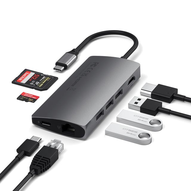Εικόνα 1 από 3 - Satechi USB Multiport V2 -  Υπόλοιπο Πειραιά >  Κερατσίνι