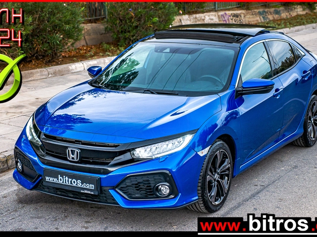 HONDA CIVIC 1.6 i-DTEC SPORT PANORAMA PREMIUM NAVI-ΔΕΡΜΑ-XENON