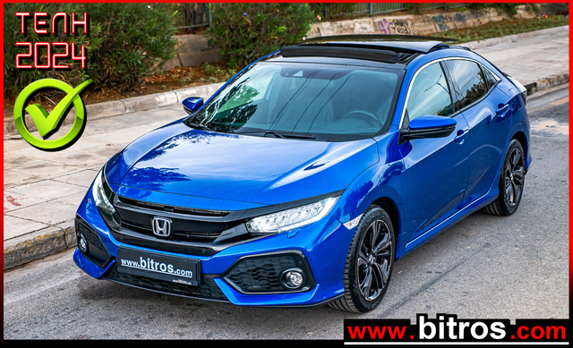 Φωτογραφία για μεταχειρισμένο HONDA CIVIC 1.6 i-DTEC SPORT PANORAMA PREMIUM NAVI-ΔΕΡΜΑ-XENON του 2019 στα 21.800 €