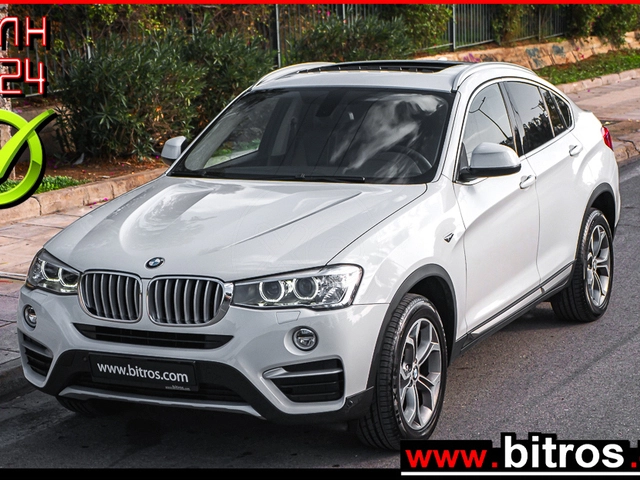 BMW X4 ΟΡΟΦΗ-ΔΕΡΜΑ-XENON X-LINE X-DRIVE 20D 8G-AUTO