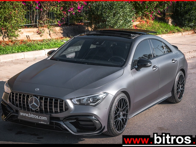 MERCEDES CLA_180 NEW MAT GREY PANORAMA 1.3 AMG LINE 7G-DCT AUTO LED-NIGHT PACK