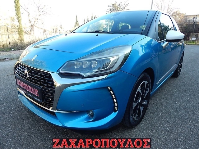 CITROEN DS3 SO CHIC-sports-BI-TONE.NAVI.CAMERA CLIMA.ZANTES.CRUISE.TURBO.130HP.1ΧΕΡΙ.6ΤΑΧΥΤΟ