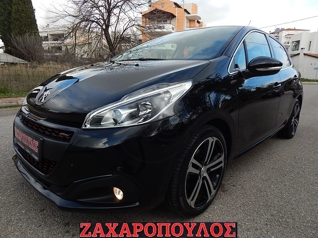 PEUGEOT 208 GT-LINE-NAVI-CAMERA-CLIMA-ΔΕΡΜΑ-CRUISE-LED-HILL ASSIST-TURBO