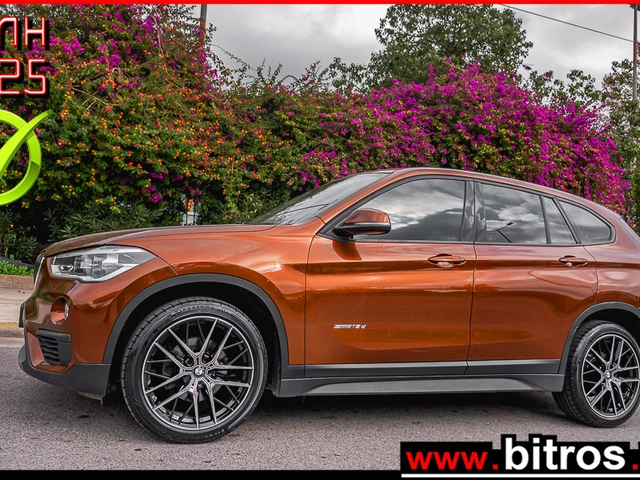 BMW X1 ΔΕΡΜΑ-NAVI S-DRIVE 18D 150HP EURO6 -GR