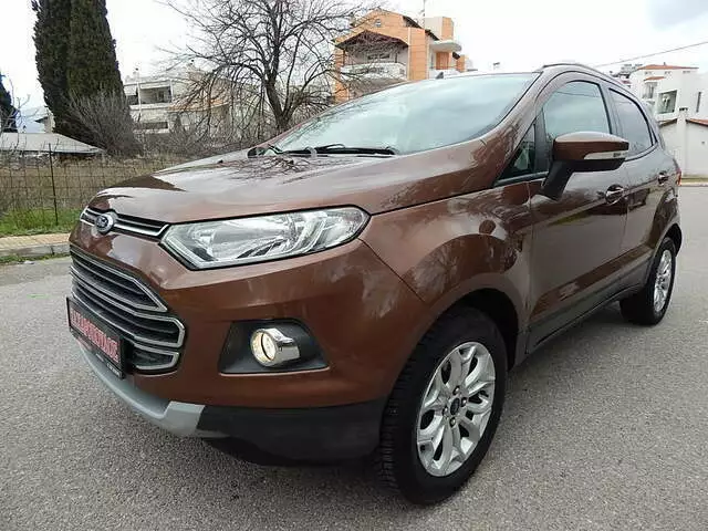 FORD ECOSPORT ECOBOOST-TITANIUM-NAVI-CAMERA-CLIMA-ΔΕΡΜΑ-CRUIZE CONTROL-LED-TURBO-125HP