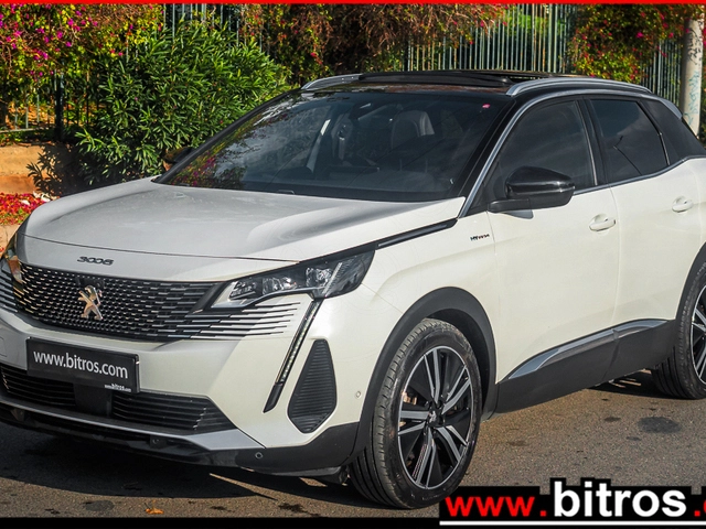 PEUGEOT 3008 PANORAMA 1.6 e-EAT8 GT PLUS 300HP Plug In Hybrid 4X4