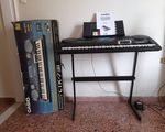 ΑΡΜΟΝΙΟ CASIO CTK-731,αχρησιμοποιητο,NEW floppy,δισκετα ελλ.ρυθμων&solo,ελλ.manual,βαση,τροφοδοτικο,κουτι - Περιστέρι