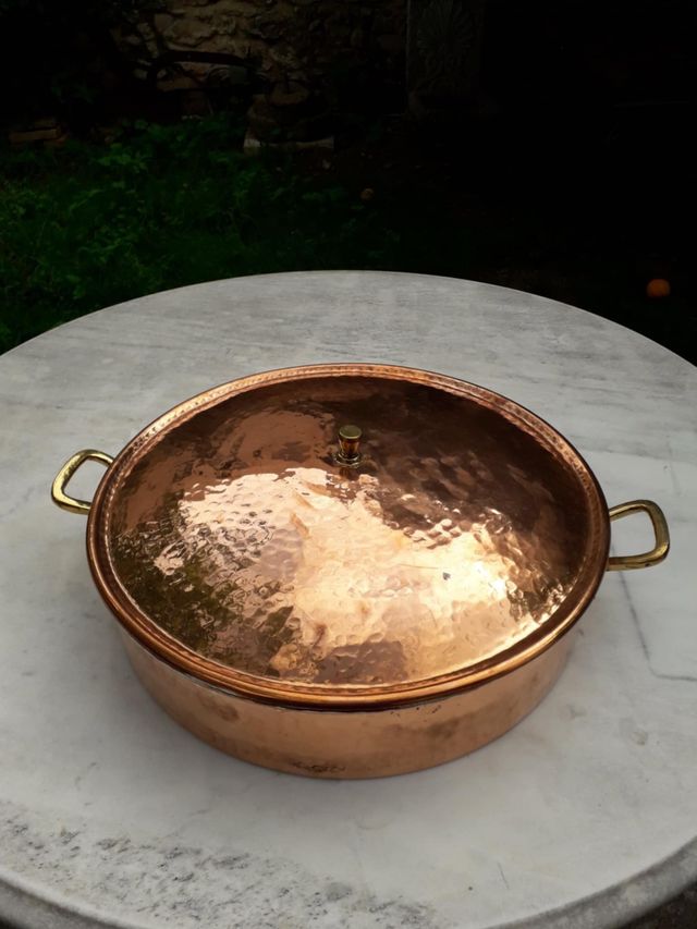 Εικόνα 1 από 6 - Κατσαρόλα Χαλκινη Σφυρίλατη - Νομός Αττικής >  Υπόλοιπο Αττικής